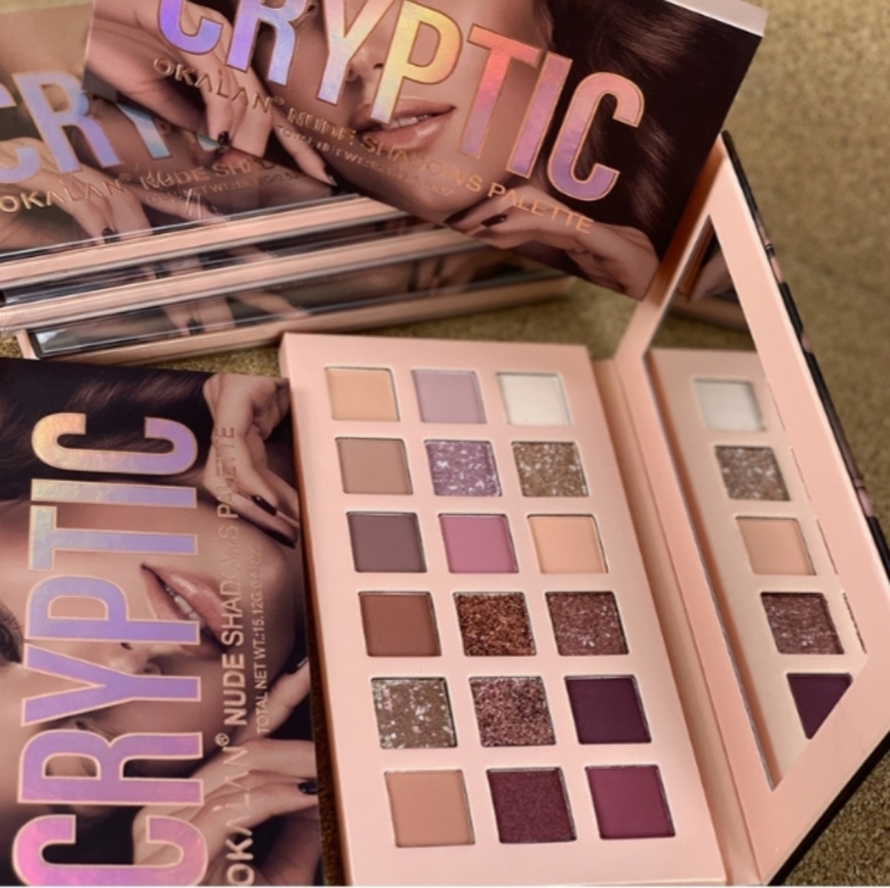 Nude palette from Okalan cosmetics